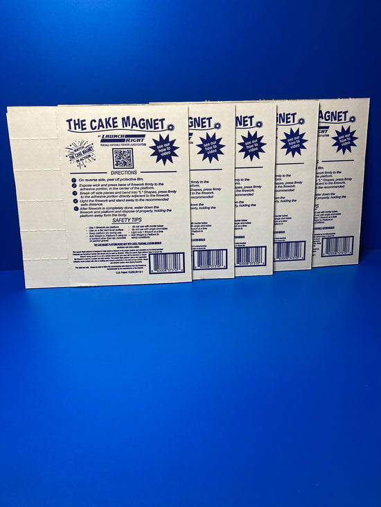 5 Pack Cake Magnet